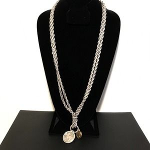 Giles and Brother Necklace Horse Pendant Giles & Bro Silver Tone